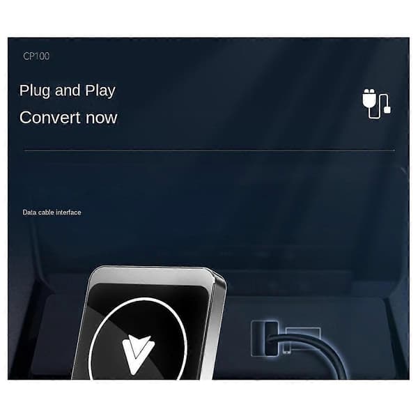 2-i-1 Trådløs Carplay Android Adapter Trådløs Adapter Biladapter Konverter Kablet Android Auto Til Trådløs Boks