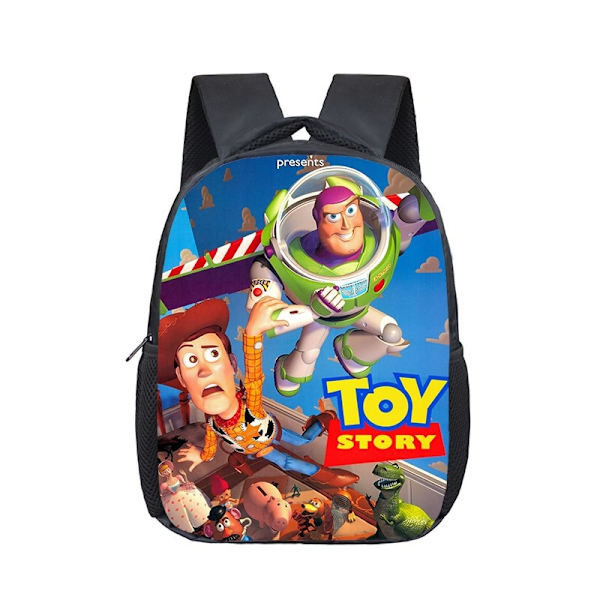 12\" Toy Story Woody Buzz Lightyear Skoletaske 6