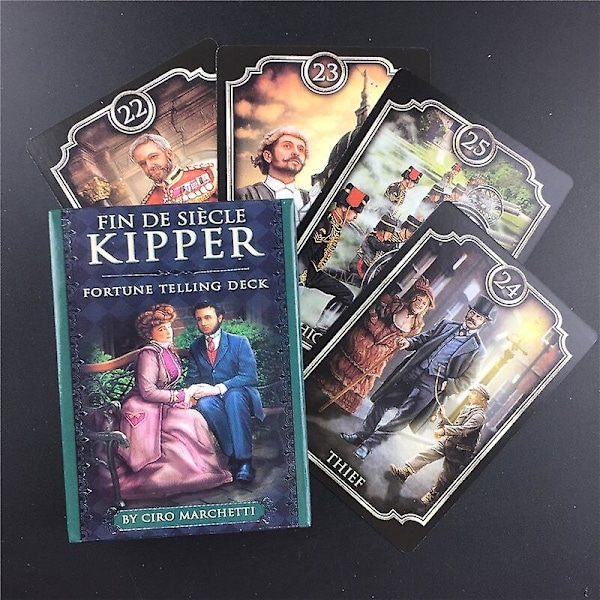 Ethereal Visions Light Up Tarot -korttipakka pöytäpeliin, juhliin ja hauskaan ajanvietteeseen 39pcs ts38