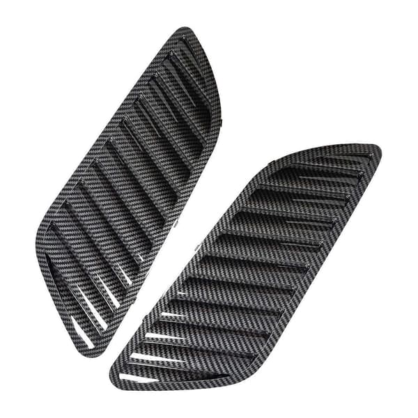 Bil Front Grill Panserdeksel, Karbonfiber Panser Grill Luftuttak Ventil Deksel Trim For E90 E91 E92 F30 E46 DTM Stil