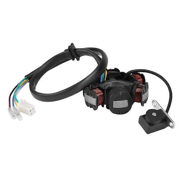 6-spols tändspolsmagnet för GY6 50 110 150cc Scooter Moped Go Kart ATV
