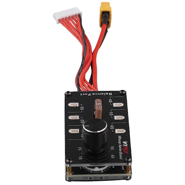 Whoop Series Board Balance Ladeplade 6 Port 1S LIPO Batteri XT60 Input til PH2.0 BT2.0 1S FPV