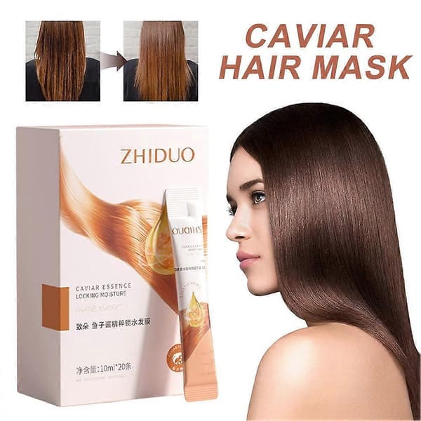 Kaviar Essens Hårbehandling 200 ml Mod Krus & Skader Hydrering A6J5