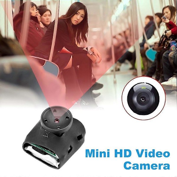 Knappdesign 720P Mini Kamera Video Ljudinspelning DVR-kamera Stödjer Minneskort