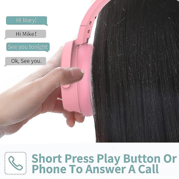 Bluetooth On-ear -kuulokkeet Pop-kuplilla, Silikoni Pop Fidget -lelu