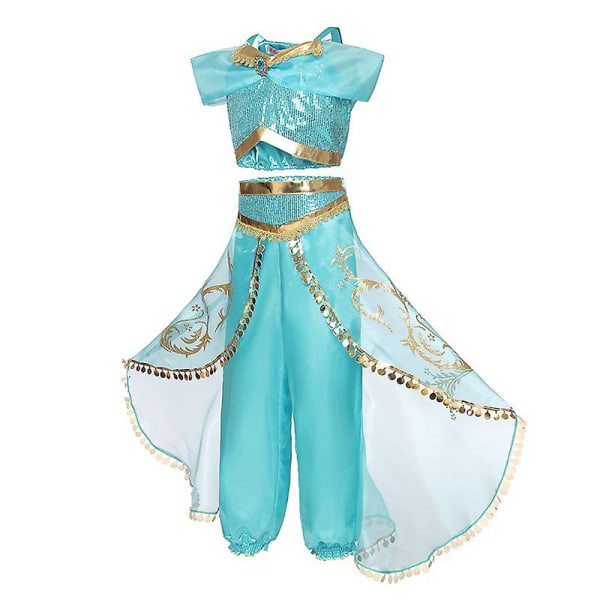 Flickor Halloween Cosplay Prinsessklänning Barn Karneval Party Maskerad Barn 4 5 6 7 8 9 10 År Utklädningskläder 140