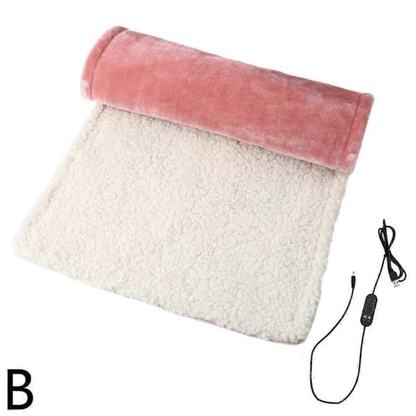 Flanell Uppvärmd Sittdyna USB-driven Vinter Stol Soffa Värmare Sittdynor Gray