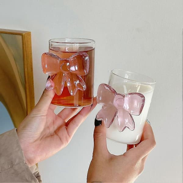 Rosa fluga prinsessglas Pink