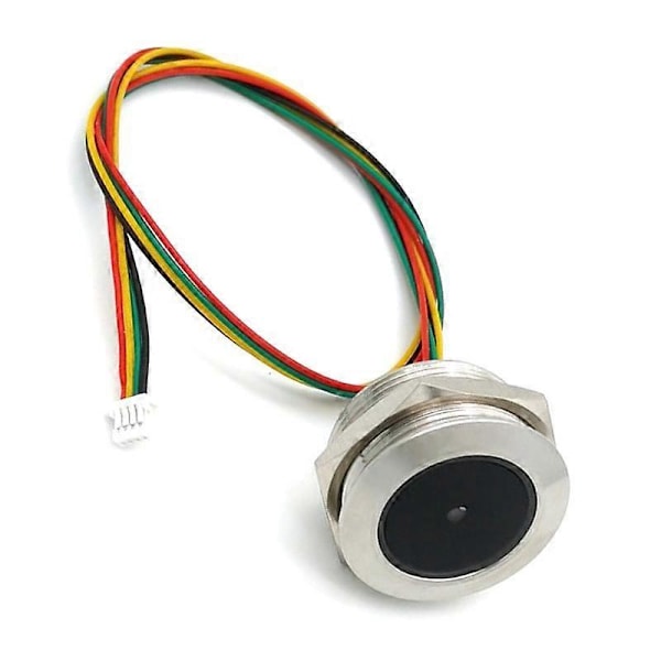 GM60 UART Rustfritt Stål Kontrollert Ringindikatorlys 1D/QR/2D Strekkodeskanner QR-kodeskanner