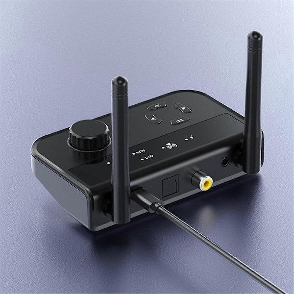5.3 Tre-I-En Bluetooth Musikmodtager Understøtter Optisk Fiber Koaksial/AUX Digitalt Signal 3D Lyd