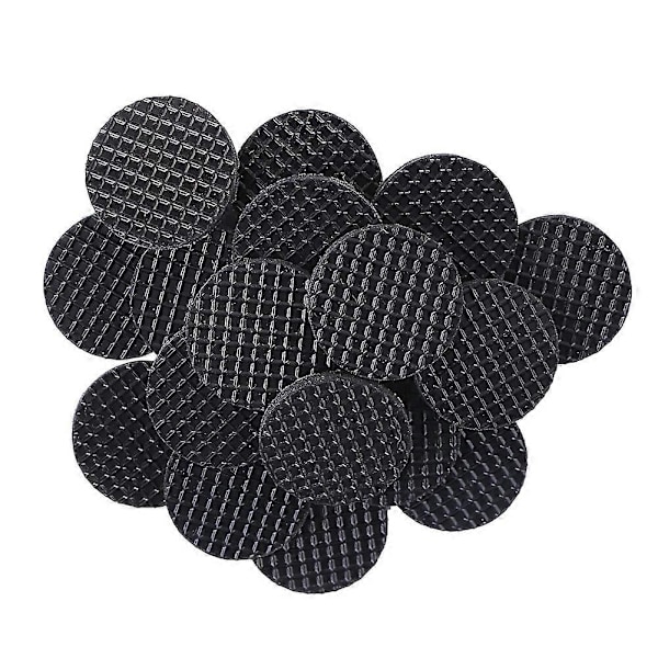 30-pack Gitarrplektrum Halkfria Grepp Självhäftande Gitarrplektrumgrepp för Gitarrbas Ukulele Mandolin