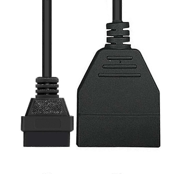12-pin OBD1 til OBD2 16-pin adapterkabel