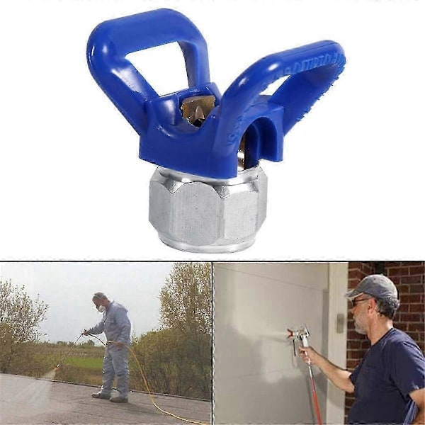 246215 7/8-tommers Tip Guard Base G7/8 Tip Reversibel Sprøyte Dyse HandTite for Airless Maling Sprøyte Verktøy 246-215
