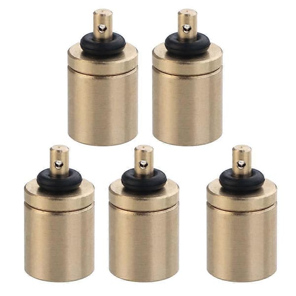 Butangas genopfyldningsadapter i rustfrit stål Campingkøkken 5pc