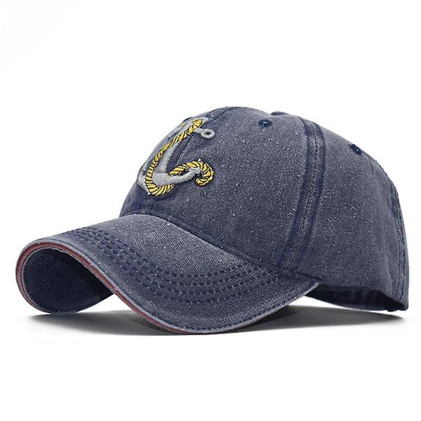 Baseballkepsar i denim, skärmkeps 3