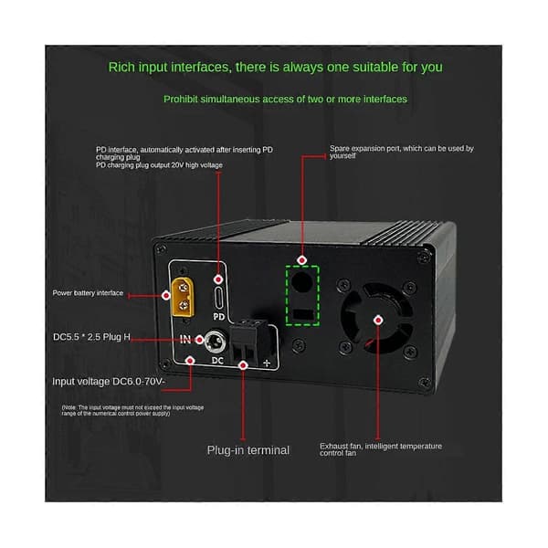 DC Boost Converter 5A 80W Strömmodul Justerbar Konstant Spänning och Konstant Strömladdning M