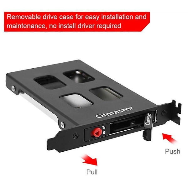Pci Siirrettävä Kotelo Kiintolevylle 2.5 Tuuman Sata Sdd Hdd Adapterille