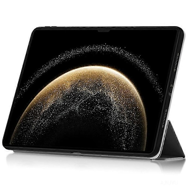 Kompatibelt fodral för Huawei MatePad Pro 13.2 (2025) PU Läder TPU Baksida Trefaldigt Ställ Tablet Skydd Grey