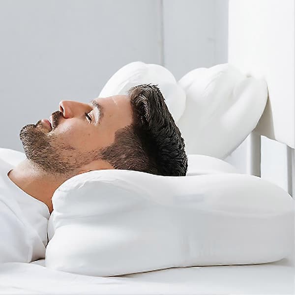 Moln Memory Foam Kudde - Ergonomiskt Nackstöd för Sidosovare