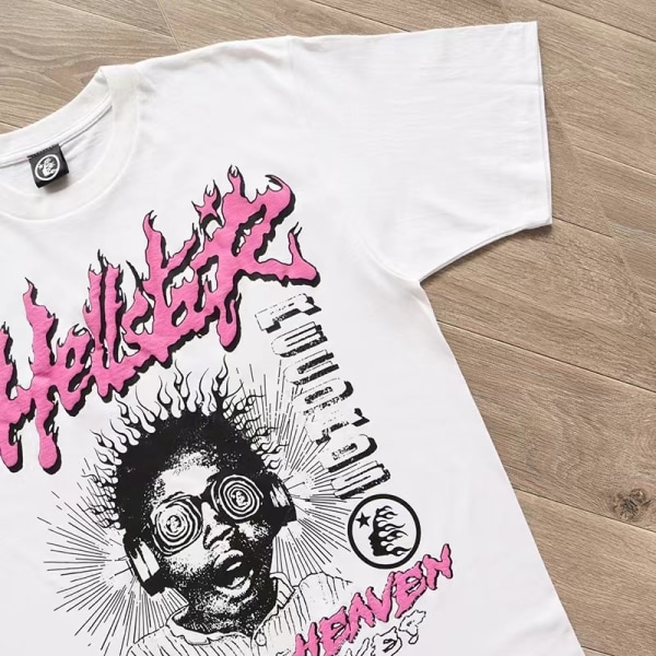 T-paidat Miehet Naiset Street Korkealaatuiset 100% Casual Goth Lyhythihaiset T-paidat 6 XL