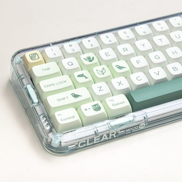 144-tasters dyrehage og botanisk hage keycap PBT dye-sublimering personlig keycap mekanisk tastatur botanical garden Pack by paper box