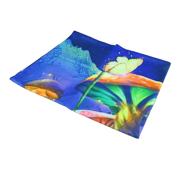 Fluorescerende soppteppe UV-reaktivt svartlys veggteppe for soverom studenthybel GTYG(299) 200X150cm / 79X59in