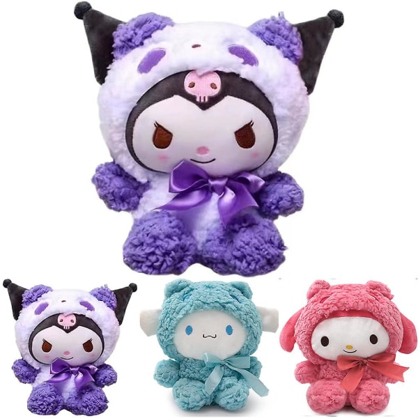 20 cm Cinnamoroll Kuromi och My Melody Plyschleksaker Presenter till Barn Heminredning Kuromi My Melody Cinnamoroll 1Pc