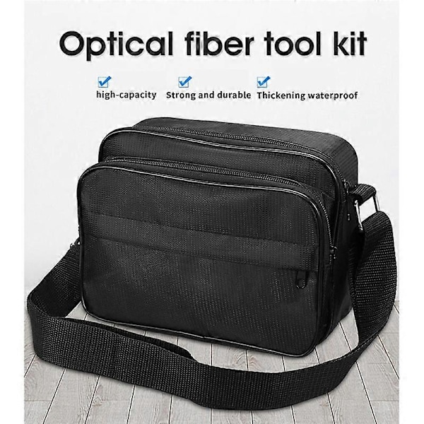 FTTH Specialverktygssats Fiberoptiskt Verktyg Tomt Paket Hårdvara / Nätverksväska 24cmx10cmx18cm (Tomt Pa
