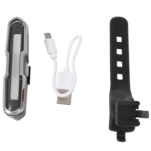 Sykkel Baklys Ultra Sterkt Sykkellys USB Oppladbart LED Sykkel Baklys 5 Lysmodus Frontlykt
