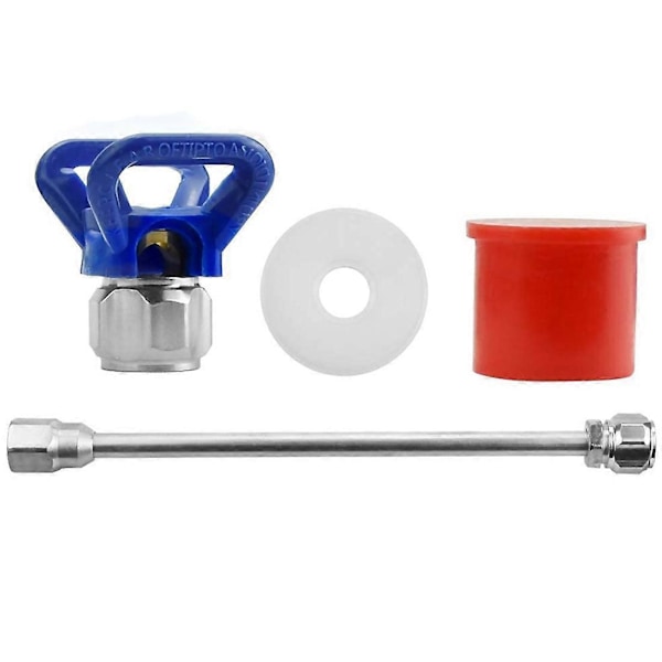 Jatkovarsi 30cm Airless-ruiskulle suuttimella, Airless-maalinruiskun jatkovarsi