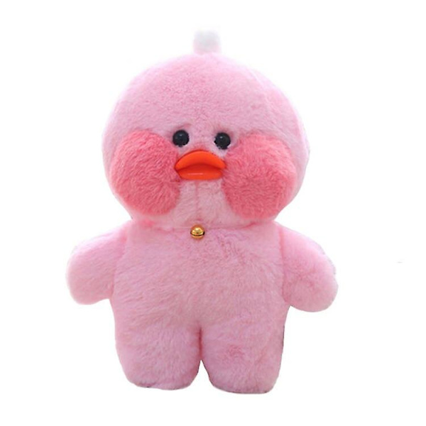 Grossist 28cm Söt Lalafanfan Café Anka Plyschleksak Mjuk Fylld K SCL001-duck-p luo-30