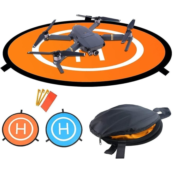 Drone Landing Pad, Universal Vattentät Bärbar hopfällbar Landin
