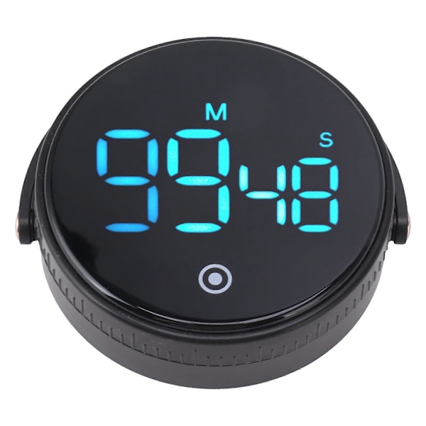 Digitalt køkkenur med magnetisk LED-display