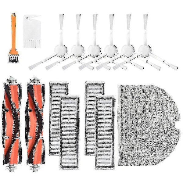 20 stk. reservedele til Xiaomi Dreame D9 robotstøvsuger tilbehør børster filtre reservedele TY