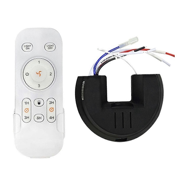Universell Takfläkt Fjärrkontroll Kit Ersättning 3-Hastigheter & Timer