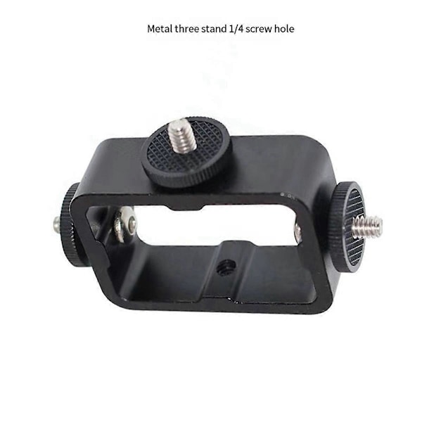 Hållare Flash Fäste Adapter Fäste för Live Sändning Selfie Kamera Telefoner 1/4 Hål Metall Tre-P