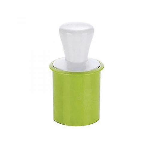 6 stk DIY Kakeform Stempel Pregeform Kake 3D Kutter Kjøkken grønn