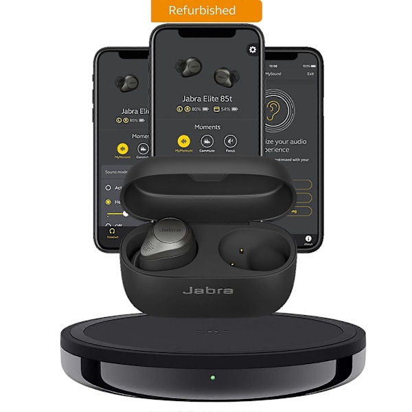Bluetooth Løpeøretelefoner Elite 85t True Wireless Bluetooth Ørepropper Støyreduserende Ørepropper Innebygd Alexa