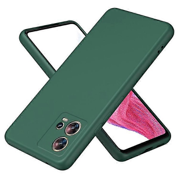 Kompatibelt Skal för Motorola Edge 30 Fusion 5G, 2.2mm Gummerat TPU Telefonskydd Green