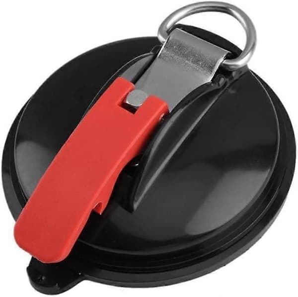 Set med 4 sugproppar för bil med 8 S-krokar, multifunktionella sugproppar, bilankare, bagagelucka
