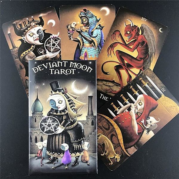 Tarot-kortit steampunk tarot -pöytäpakka lautapeli kortti perhekokouksiin juhliin pelikorttipeleihin 78pcs tt12