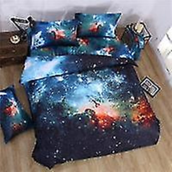 Hemtextilier Nebula Starry Fyrdelad Cover Säng Z B 150*210 two-piece set