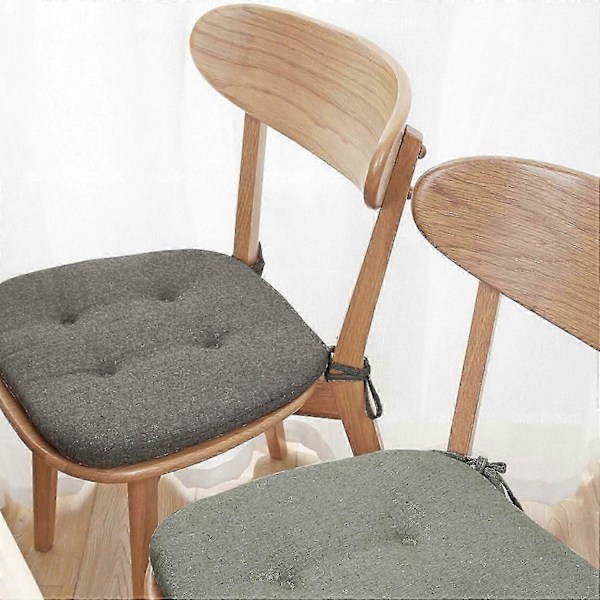 Stolehynde Skammelhynde Multipurpose med Bindebånd Anti-Slip Siddehynde Stolpude til Have Hjem