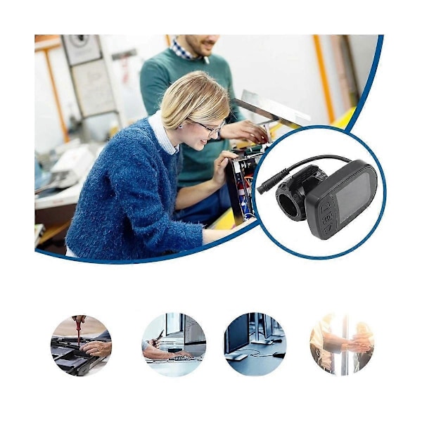 Dashboard-måler for G-Booster elektrisk sparkesykkel kretskort display måler dashbord tilbehør