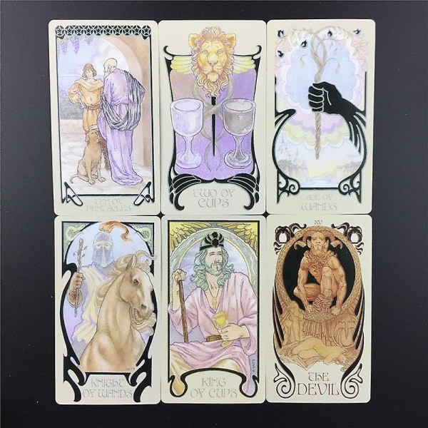 Ethereal Visions Light Up Tarotkortstokk Bordspill Fest Moro Ts11