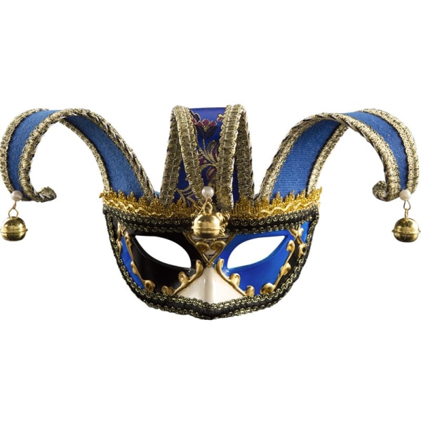 Maskeradbollsmask för kvinnor/män Musikalisk venetiansk festmask Halloween-/bröllopsmask för festmask Holiday Party Mask Black