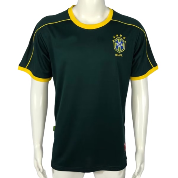 1998 Brasilialainen maalivahti custom pelipaita treeniasu lyhythihainen pelipaita T-paita Stam NO.6 XXL