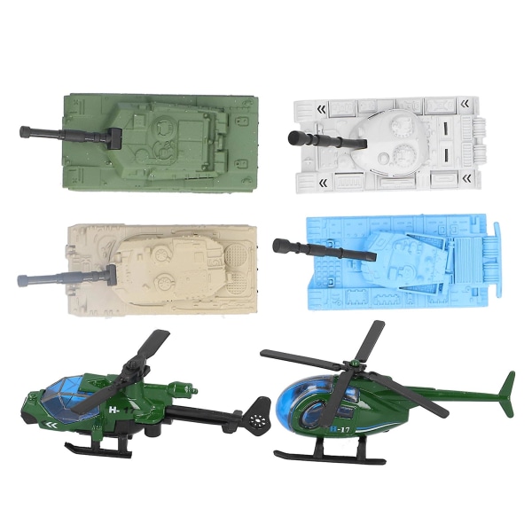 Barntank Flygplansmodell Leksak Mycket Simulering Legering Billeksak M