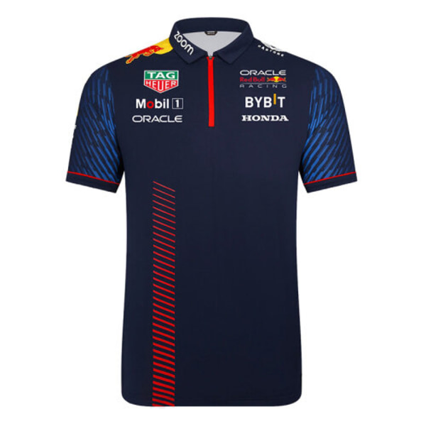 Team Red Bull kortærmet poloshirt racerjersey 4XL