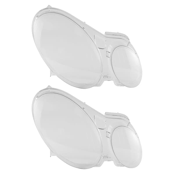 Forlyktlinse Glass Lampehette Tåkelysdeksel Forlyktdeksel For E-klasse W211 2002-2008 E320 E